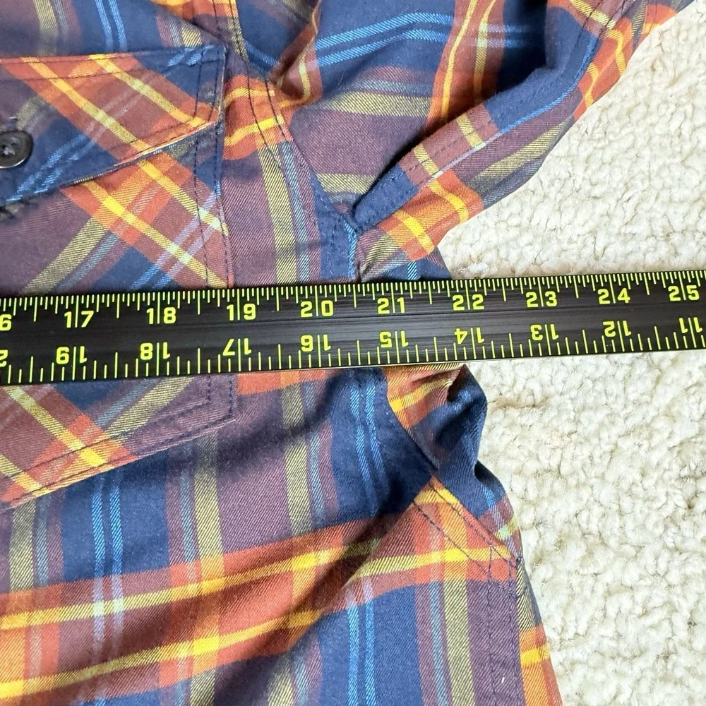 Alaskan Hardgear Mens Boar's Nest Flannel Long Sleeve Shirt Med Plaid Multicolor